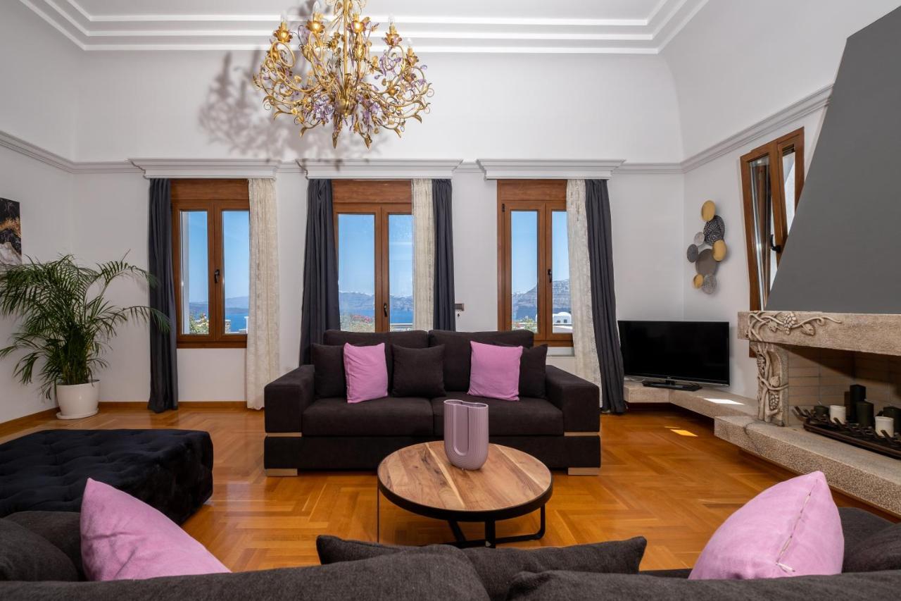 Alba Caldera Villa Akrotiri  Ngoại thất bức ảnh